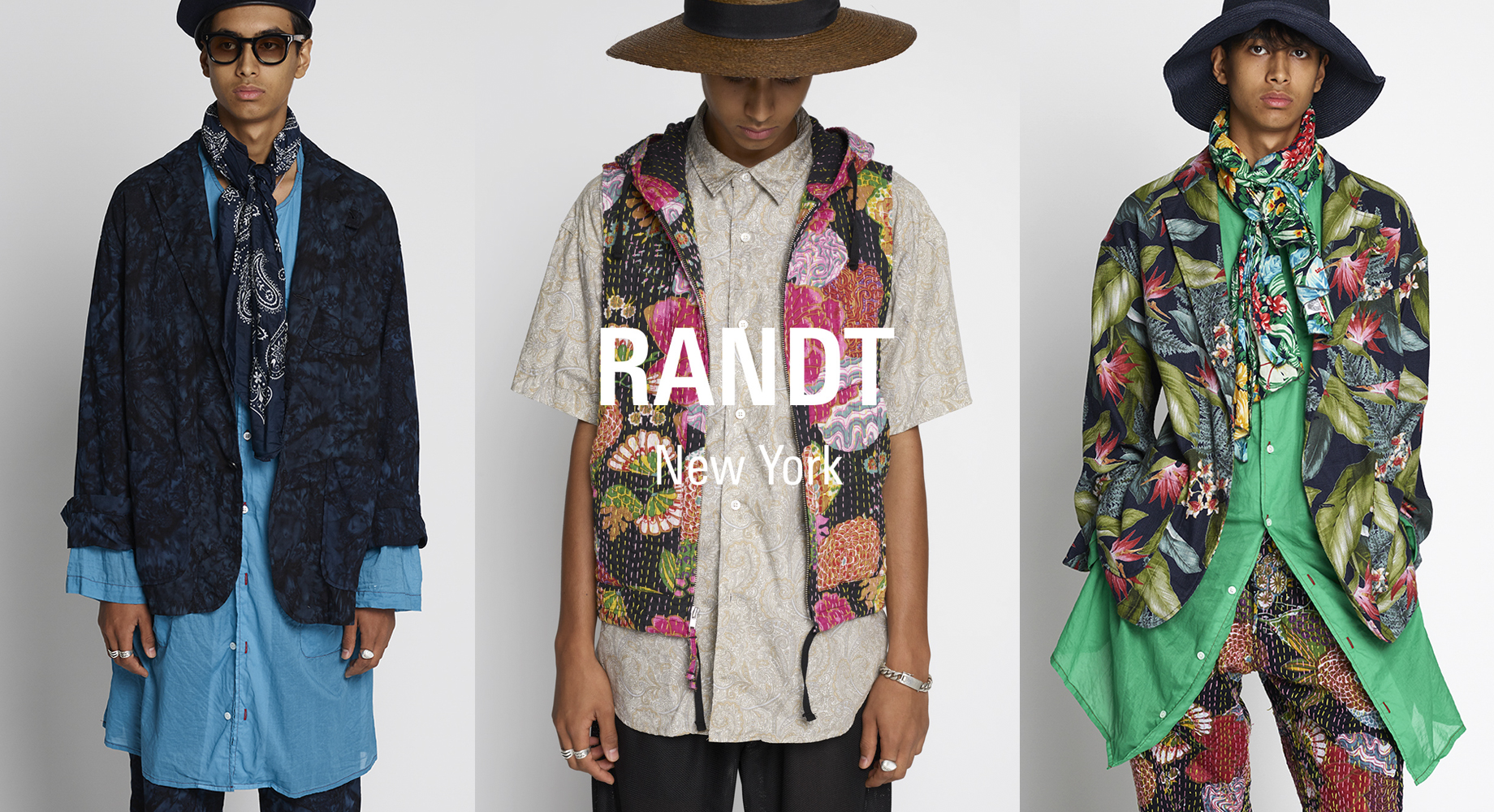 春夏セール　RANDT 製品染めシャツジャケット